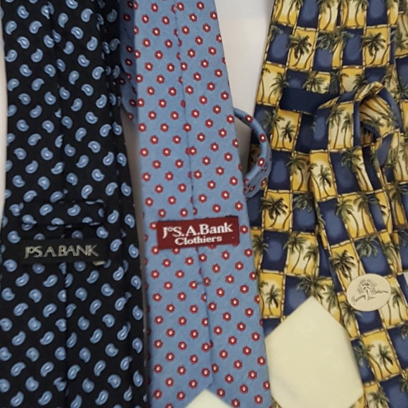 2 Jos A Bank and 1 Tommy Bahama Tie - Picture 3 of 4